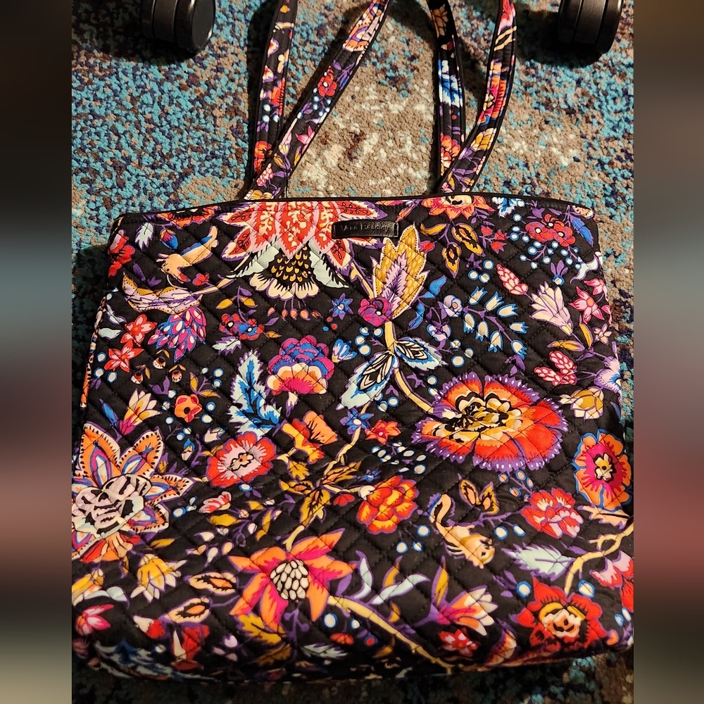 NWT Vera Bradley Iconic Tote Bag in Foxwood
